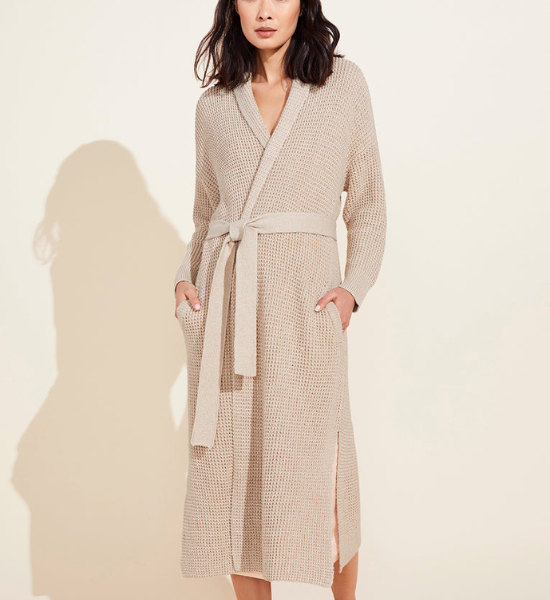 Recycled Sweater Duster Ρόμπα