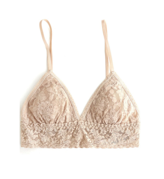 Signature Lace Padded Triangle Bralette