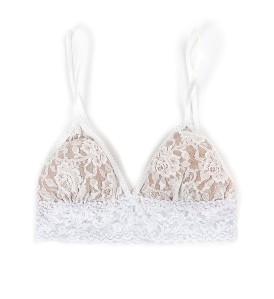 Signature Lace Padded Triangle Bralette