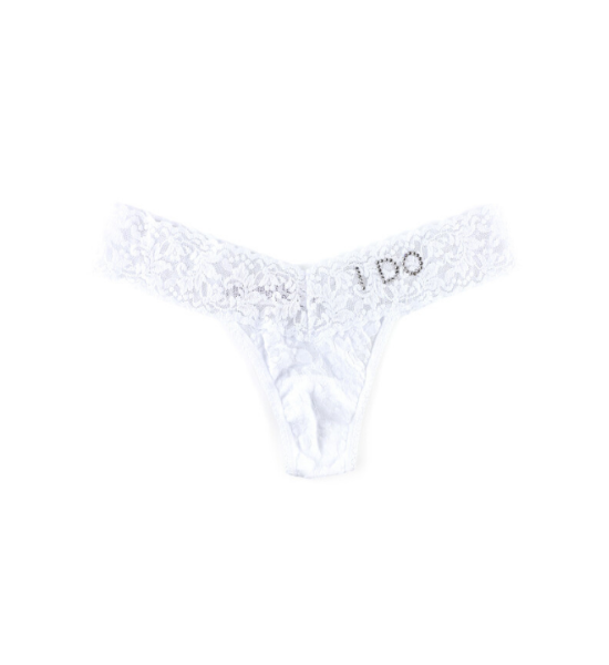 I DO Crystal Signature Lace Χαμηλόμεσο Στρινγκ
