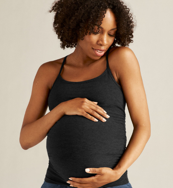 Spacedye Keep Your Cool Maternity Slim Racerback Μπλουζάκι