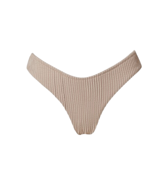 Calisa Bone Curly Bikini Top