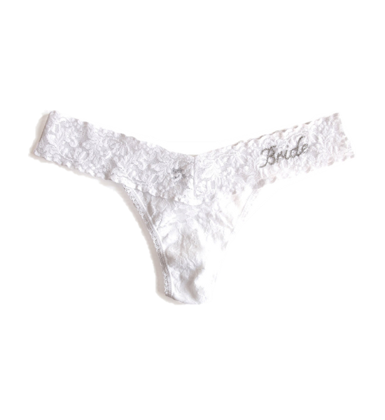 Bride Crystal Signature Lace Χαμηλόμεσο Στρινγκ