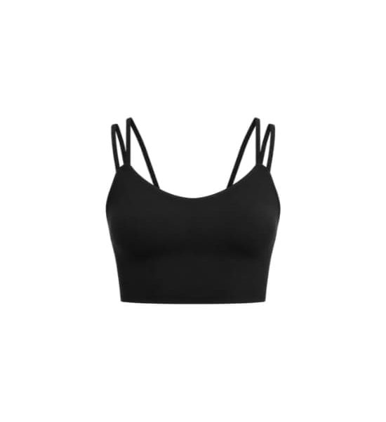 glowzone™ Strappy Cropped Tank