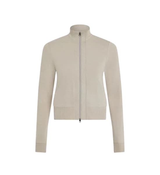 Rufus Cropped Zip-Through Sweat