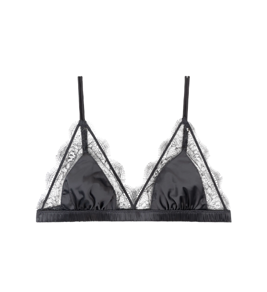 Love Lace Delicate Triangle Bralette